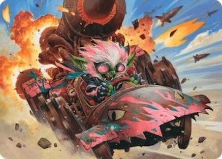 Redshift, Rocketeer Chief Art Card (AADFT-013) [Art Series: Aetherdrift]