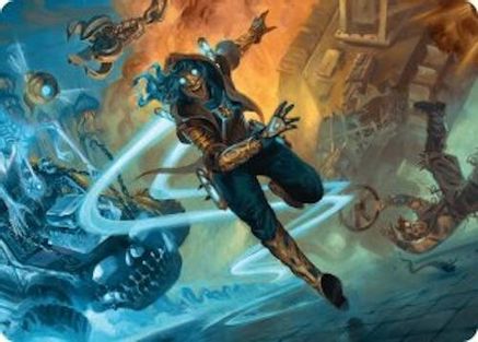 Sita Varma, Masked Racer Art Card (AADFT-026) [Art Series: Aetherdrift]
