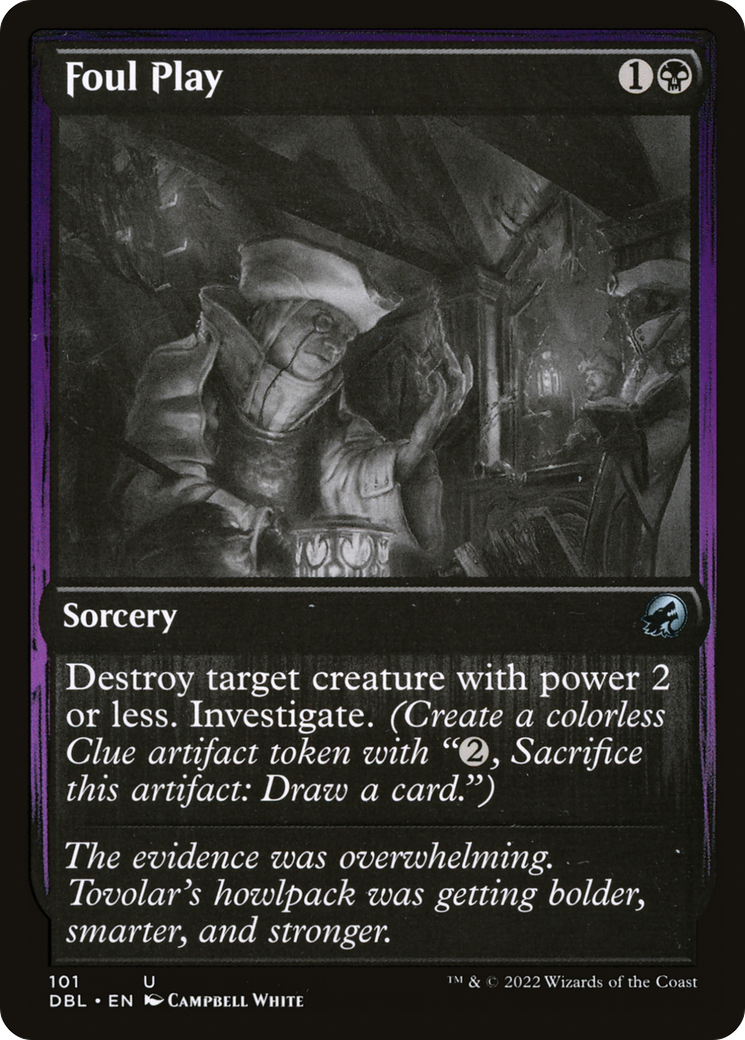 Foul Play (DBL-101) [Innistrad: Double Feature]