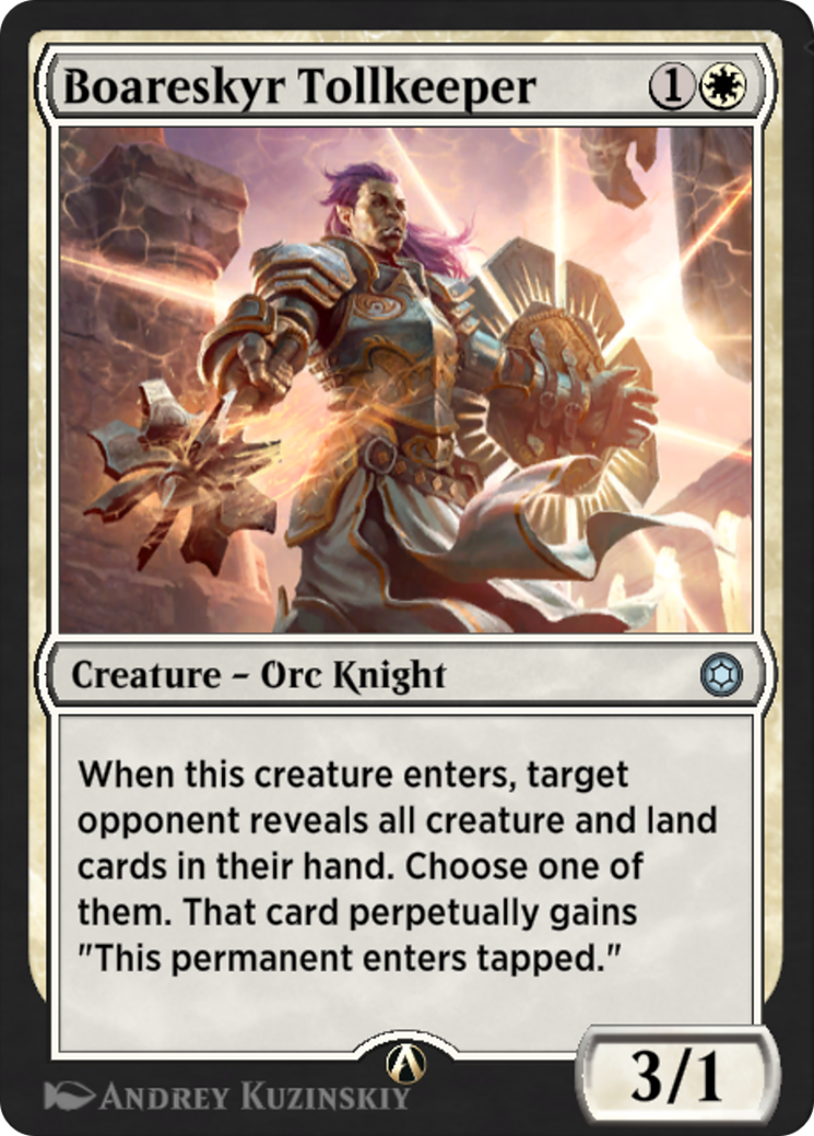 Boareskyr Tollkeeper (HBG-020) [Alchemy Horizons: Baldur's Gate]