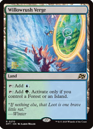 Willowrush Verge (PRE-270) [Prerelease Cards] Foil