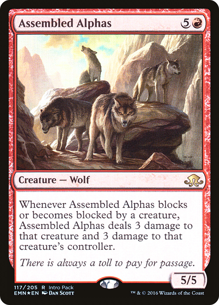 Assembled Alphas (UMP-117) [Eldritch Moon Promos] Foil