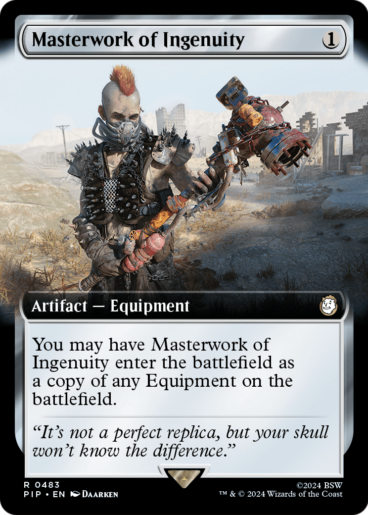 Masterwork of Ingenuity (Extended Art) (PIP-483) [Fallout] Foil