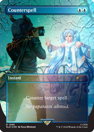 Counterspell (SLD-1589) (Rainbow Foil) [Secret Lair Drop Series] Foil