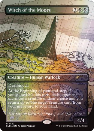 Witch of the Moors (Rainbow Foil) (SLD-1722) [Secret Lair Drop Series] Foil