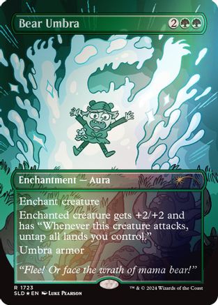 Bear Umbra (Rainbow Foil) (SLD-1723) [Secret Lair Drop Series] Foil