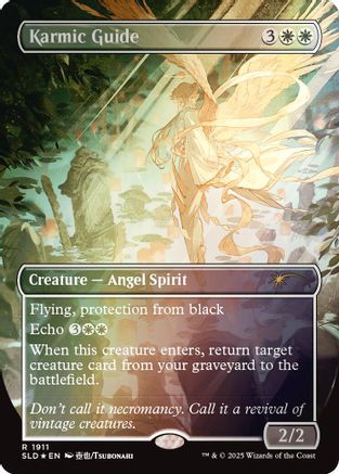 Karmic Guide (SLD-1911) (Rainbow Foil) [Secret Lair Drop Series] Foil