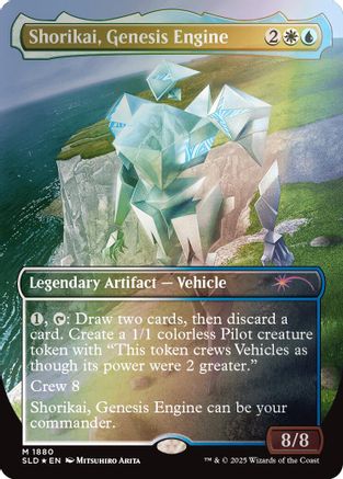 Shorikai, Genesis Engine (Rainbow Foil) (SLD-1880) [Secret Lair Drop Series] Foil