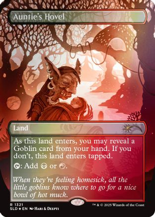 Auntie's Hovel (Rainbow Foil) (SLD-1321) [Secret Lair Drop Series] Foil