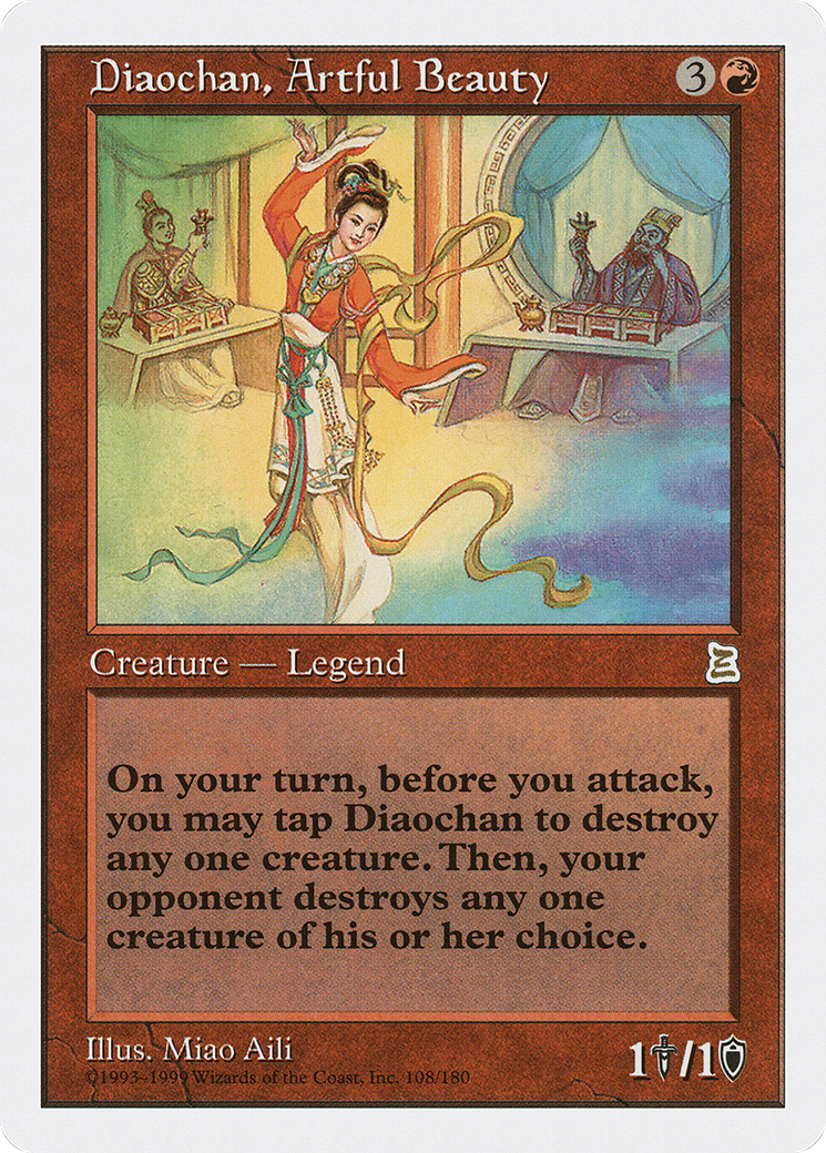 Diaochan, Artful Beauty (PTK-108) [Portal Three Kingdoms]