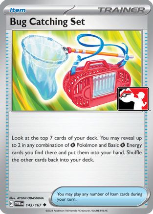 Bug Catching Set (143/167) [Prize Pack Series Cards] - Uncommon