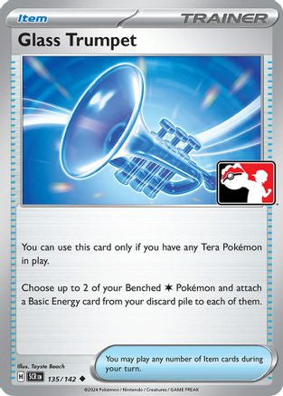 Glass Trumpet (135/142) [Prize Pack Series Cards] - Uncommon