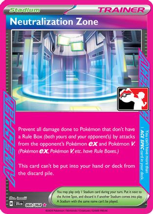 Neutralization Zone (060) [Prize Pack Series Cards] Holofoil - ACE SPEC Rare