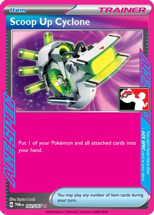 Scoop Up Cyclone (162) [Prize Pack Series Cards] Holofoil - ACE SPEC Rare