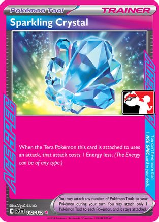 Sparkling Crystal (142) [Prize Pack Series Cards] Holofoil - ACE SPEC Rare