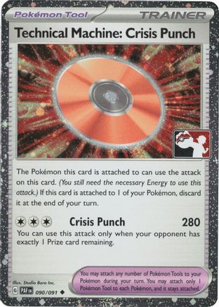 Technical Machine: Crisis Punch (Cosmos Holo) (090/091) [Prize Pack Series Cards] Holofoil - Uncommon