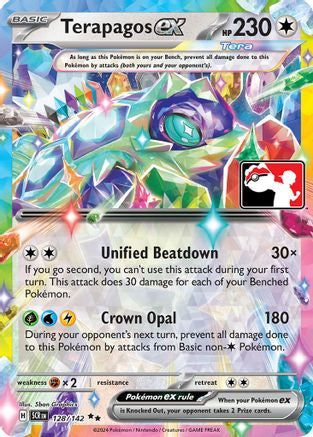 Terapagos ex (128/142) [Prize Pack Series Cards] Holofoil - Double Rare