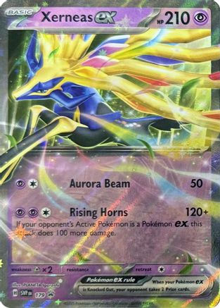 Xerneas ex (179) [SV Scarlet & Violet Promo Cards] Holofoil - Promo