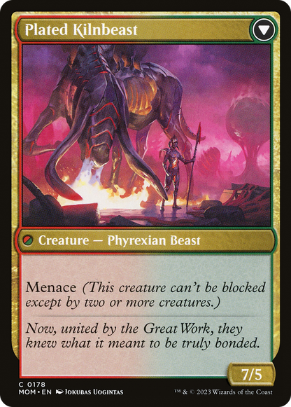 Bonded Herdbeast (MOM-178) [March of the Machine] Foil