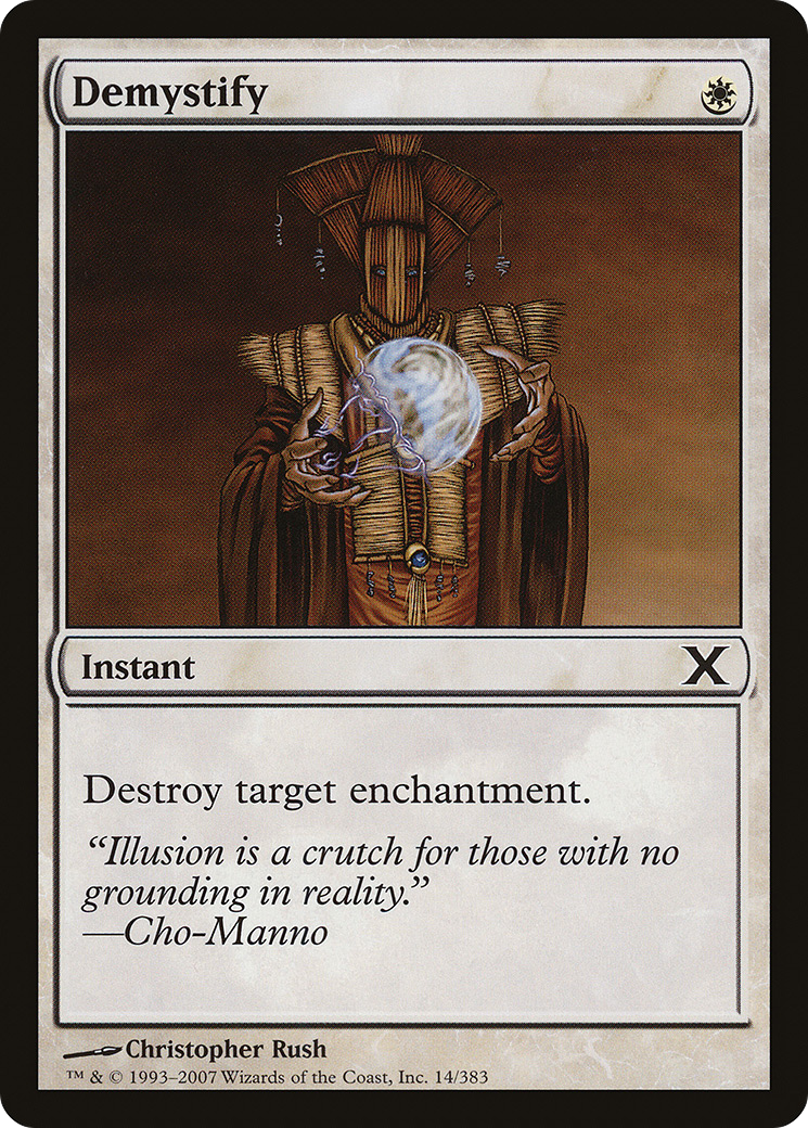Demystify (10E-014) [Tenth Edition] Foil