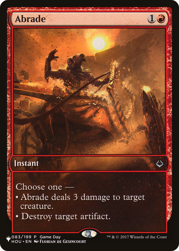 Abrade (LIST-HOU-83) [The List]
