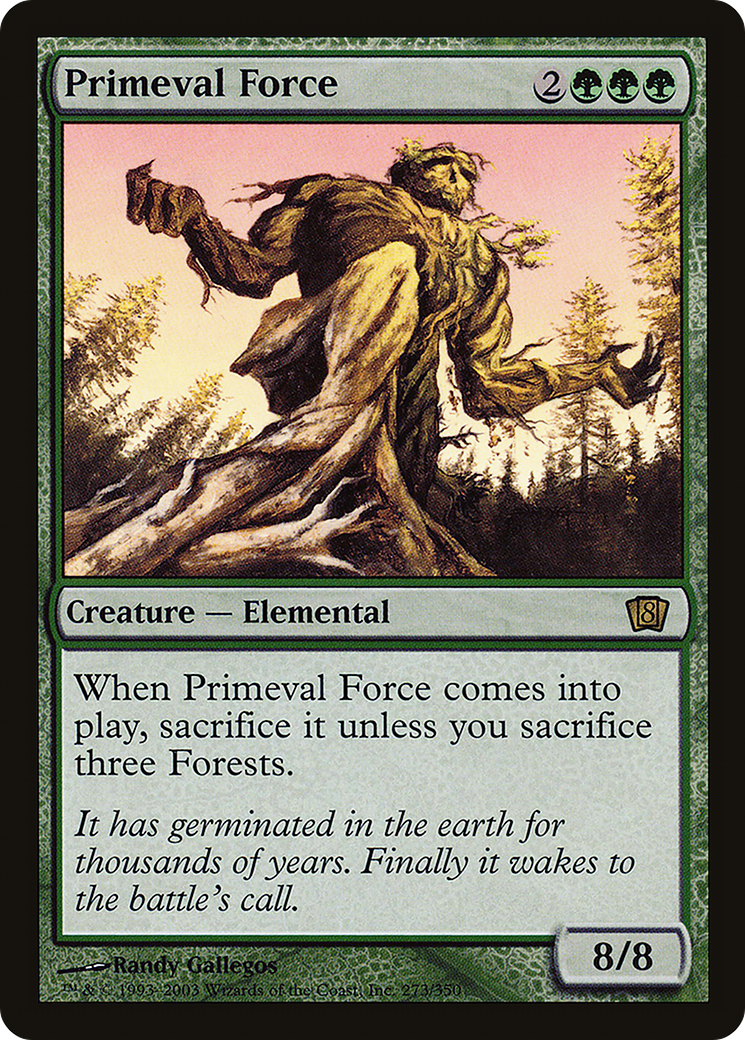 Primeval Force (8ED-273) [8th Edition]