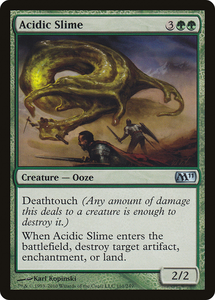 Acidic Slime (M11-161) [Magic 2011] Foil