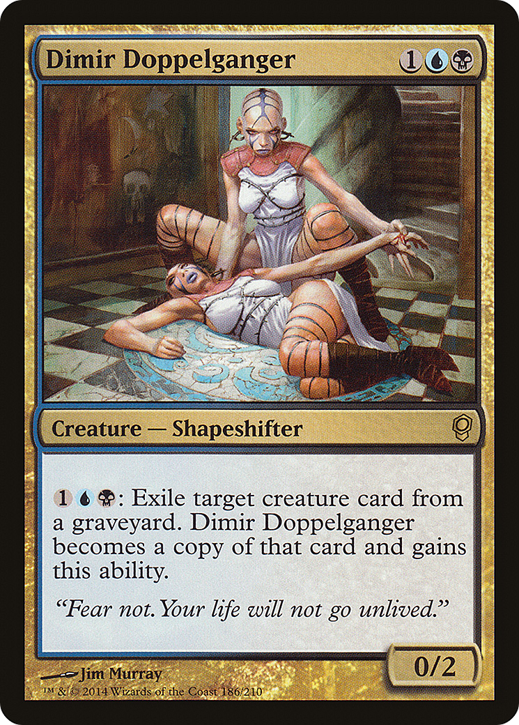 Dimir Doppelganger (CNS-186) [Conspiracy] Foil