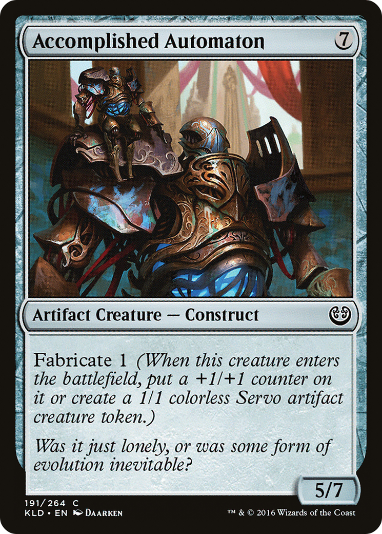Accomplished Automaton (KLD-191) [Kaladesh]