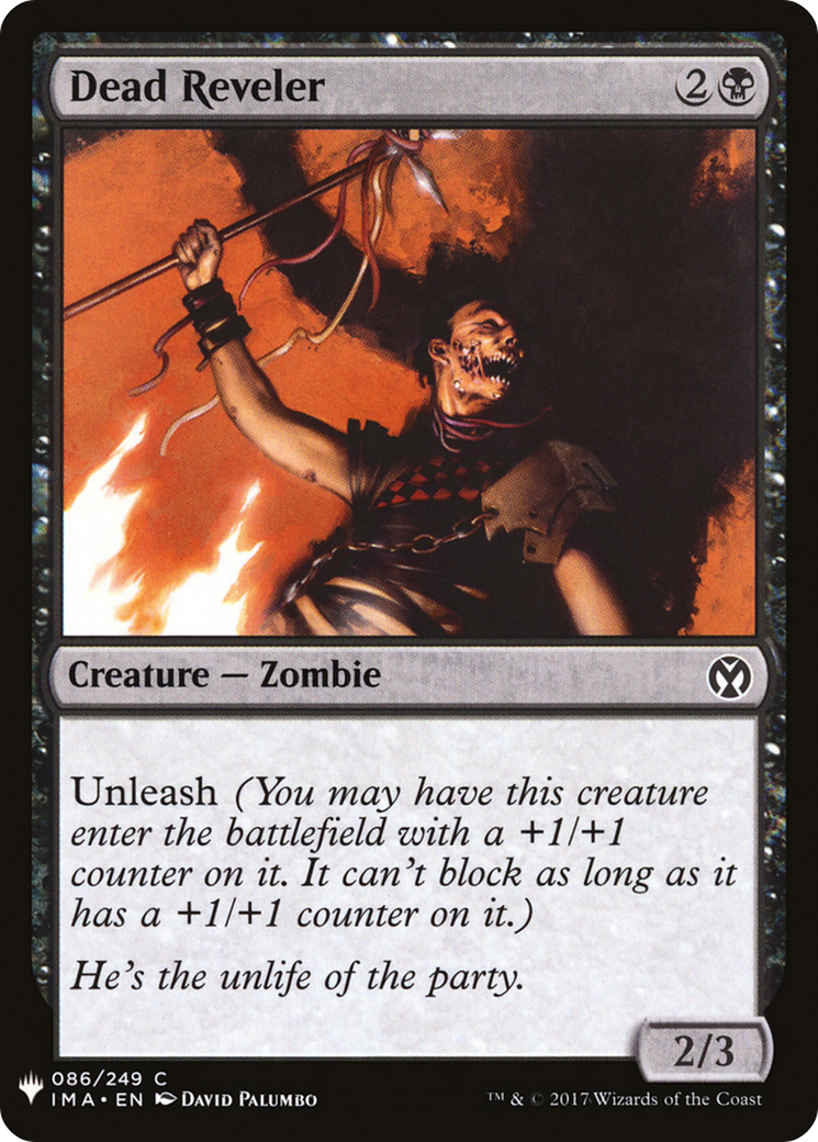 Dead Reveler (LIST-IMA-86) [The List]