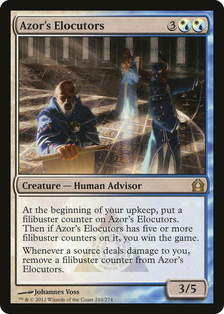 Azor's Elocutors (RTR-210) [Return to Ravnica]