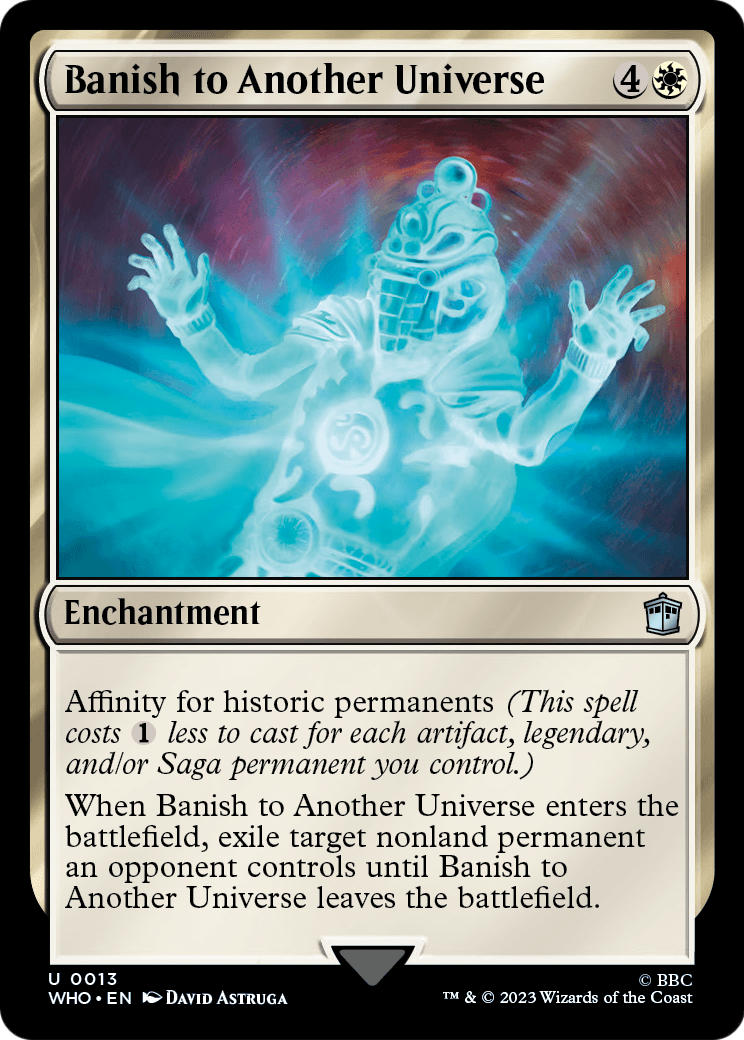 Banish to Another Universe (WHO-013) [Doctor Who]