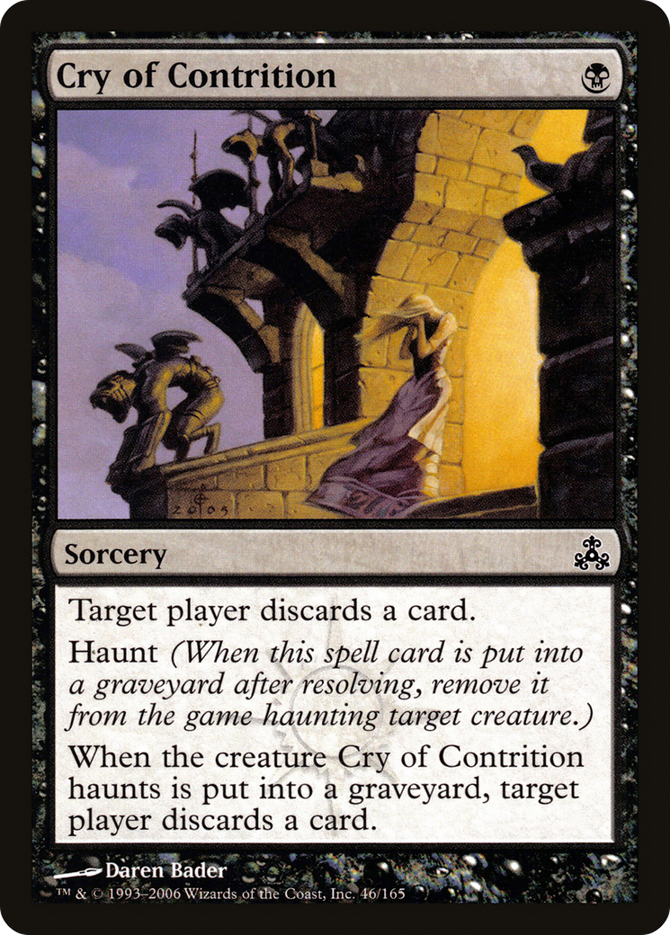 Cry of Contrition (GPT-046) [Guildpact] Foil