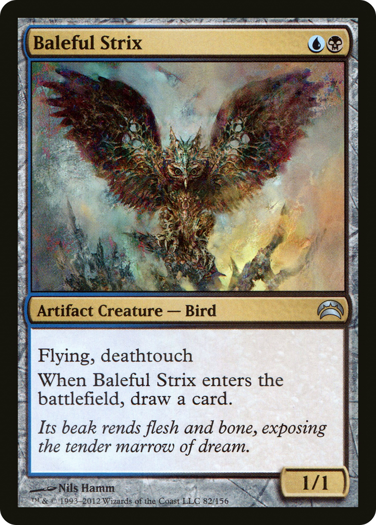 Baleful Strix (PC2-082) [Planechase 2012] Foil