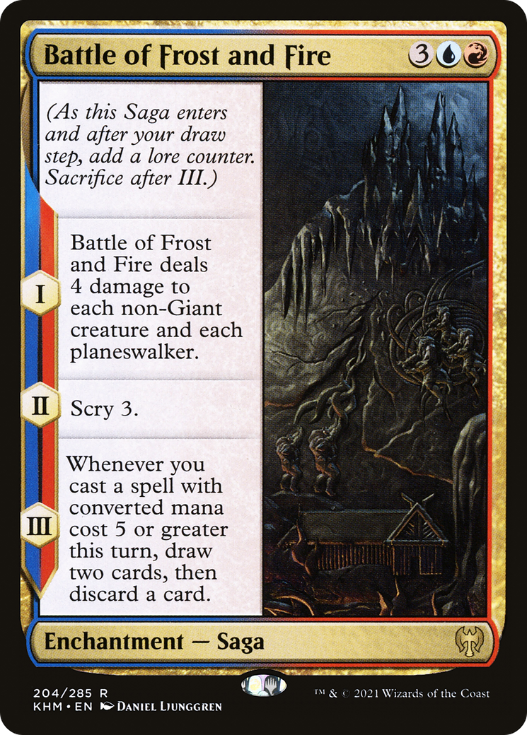 Battle of Frost and Fire (KHM-204) [Kaldheim]