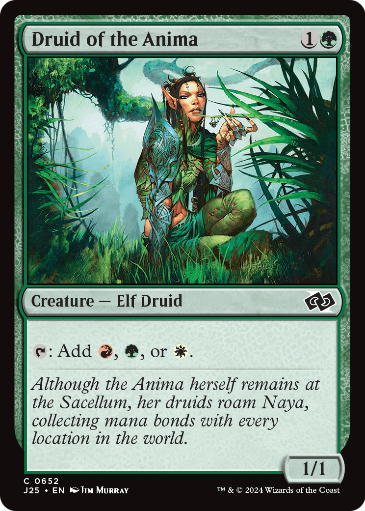 Druid of the Anima (J25-652) [Foundations Jumpstart]
