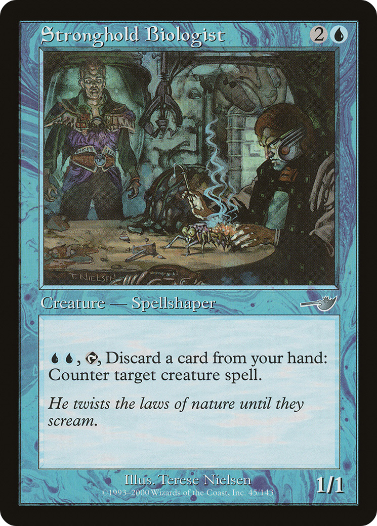 Stronghold Biologist (NMS-045) [Nemesis] Foil