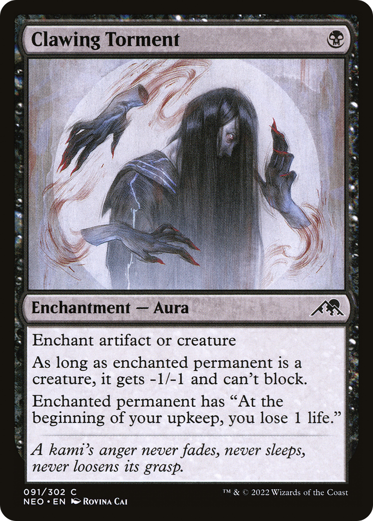 Clawing Torment (NEO-091) [Kamigawa: Neon Dynasty]
