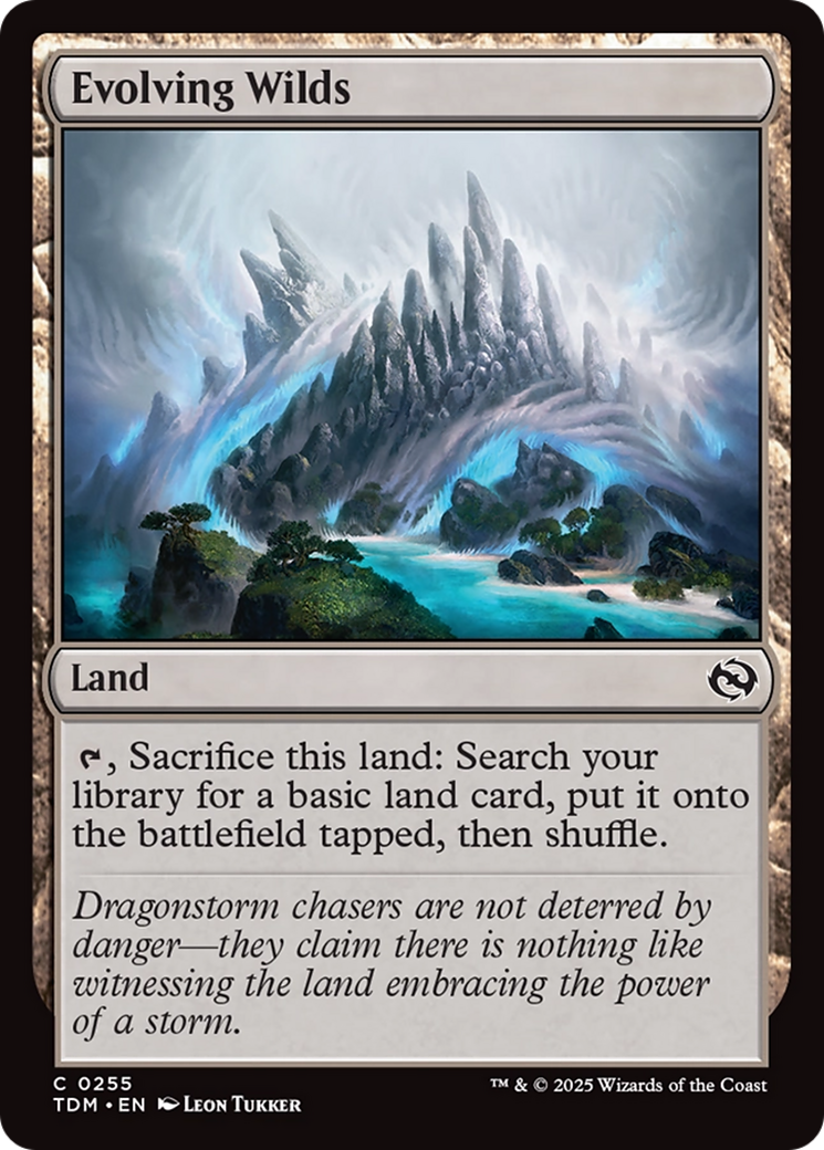 Evolving Wilds (TDM-255) [Tarkir: Dragonstorm]