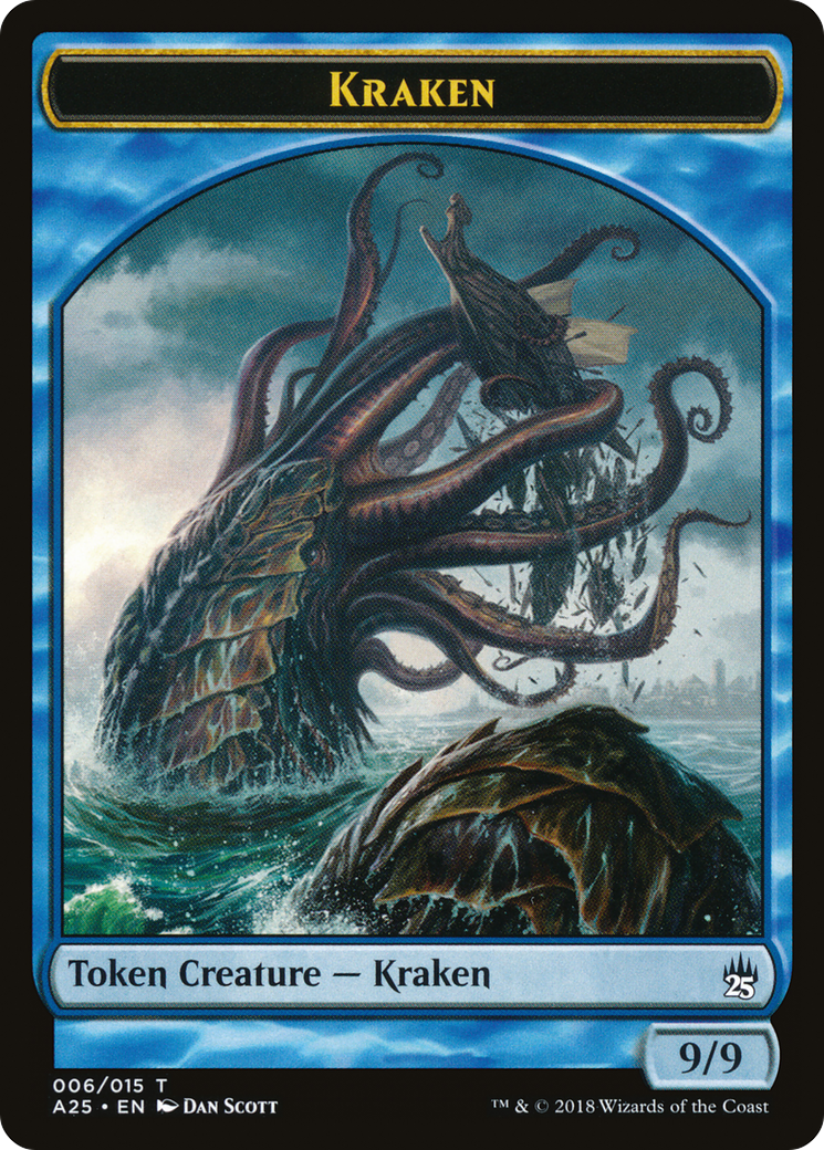 Kraken Token (A25-006) [Masters 25 Tokens]