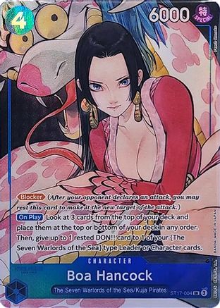 Boa Hancock (Illustration Box Vol.1) (Textured) (ST17-004) - One Piece Promotion Cards Foil