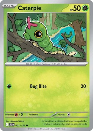 Caterpie (001) [SV09 Journey Together] - Common