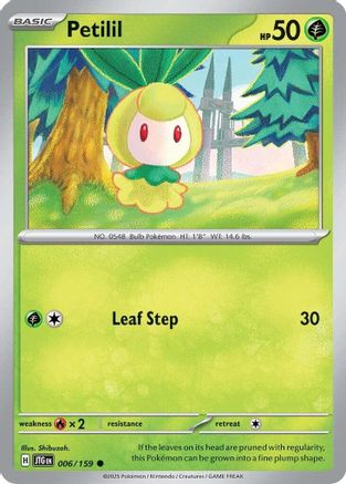 Petilil (006) [SV09 Journey Together] Reverse Holofoil - Common