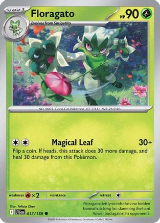 Floragato (017) [SV09 Journey Together] Reverse Holofoil - Common
