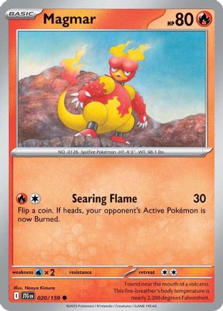 Magmar (020) [SV09 Journey Together] - Common