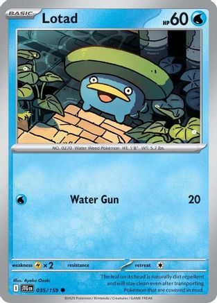Lotad (035) [SV09 Journey Together] Reverse Holofoil - Common