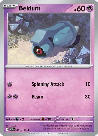 Beldum (061) [SV09 Journey Together] - Common