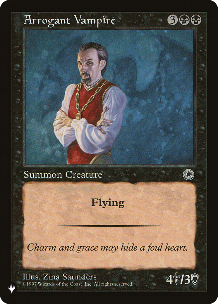 Arrogant Vampire (LIST-POR-79) [The List]