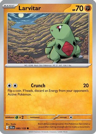 Larvitar (080) [SV09 Journey Together] - Common