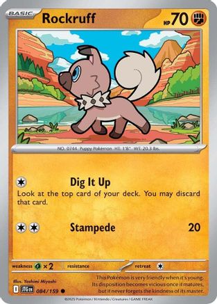 Rockruff (084) [SV09 Journey Together] - Common